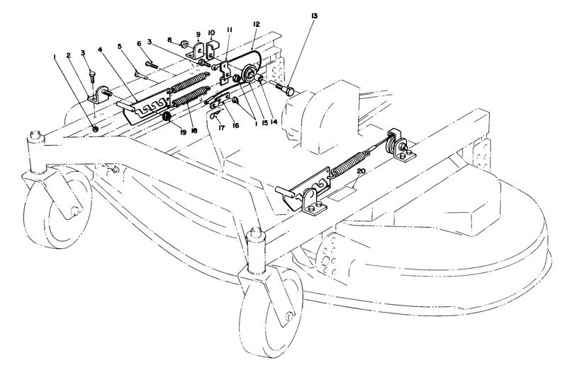 Flotation Kit Model No 30759 optional for Cutting Units Model No 30544 and 30753