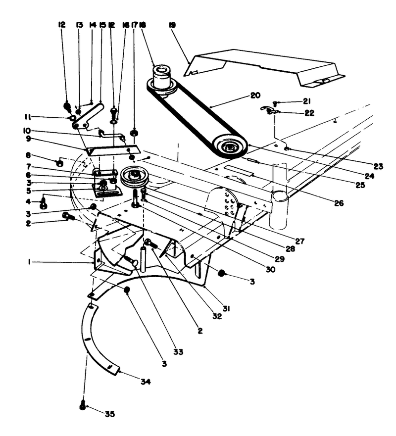 Grass Collection System Model No 30576 optional continued