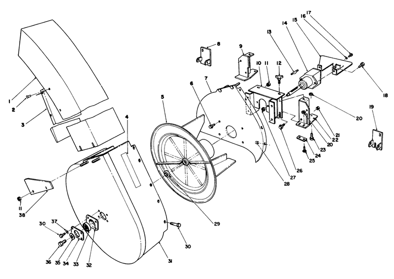 Grass Collection System Model No 30576 optional