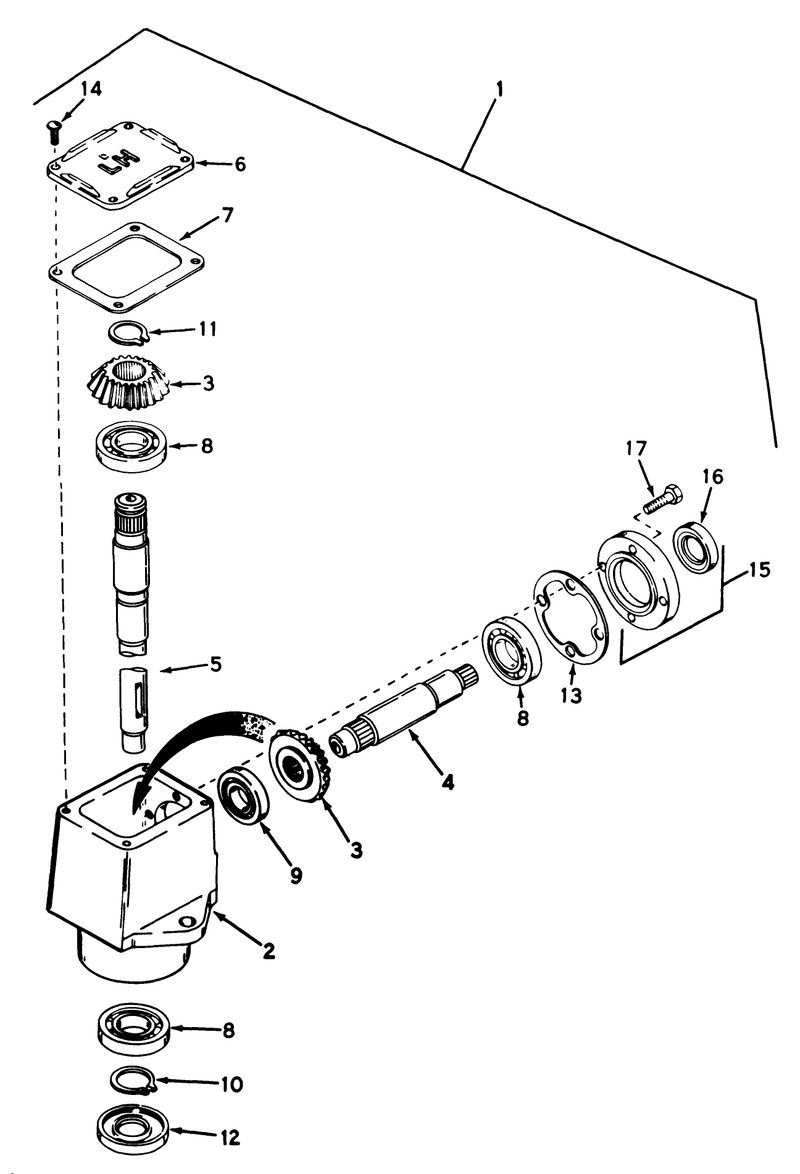 Grass Collection System Model No 30751 and 30576 optional continued Gear Box Assembly Model No 4398 P91