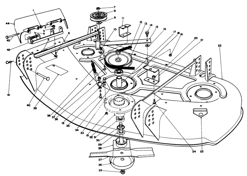 Cutting Unit Model No 30544