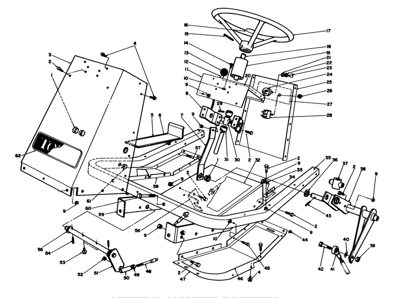 Frame and Steering Assembly