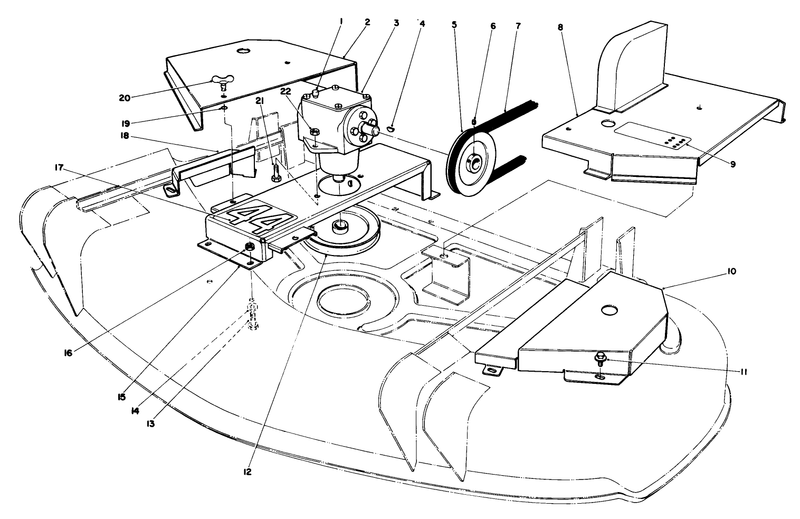 Cutting Unit Model No 30544 continued