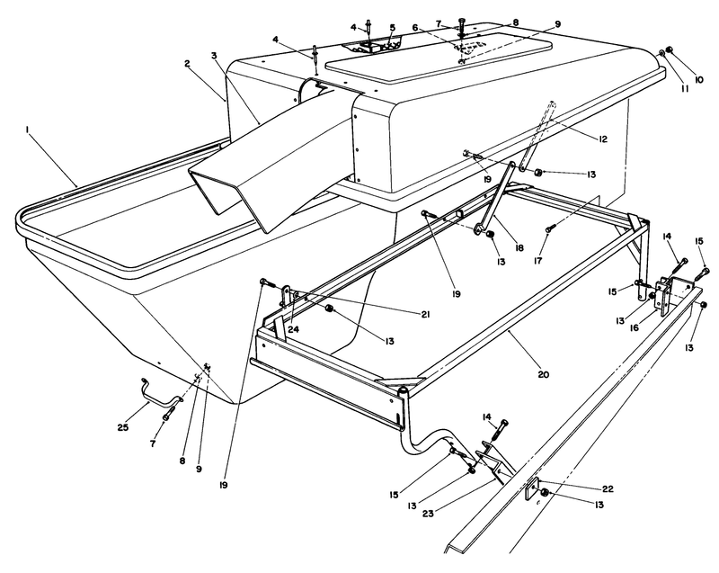 Grass Collection System Model No 30751 optionalcontinued