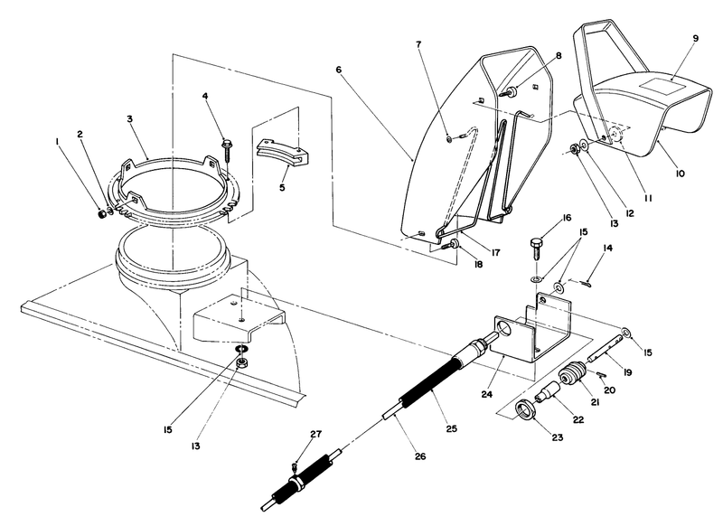 44in Snow Thrower Model No 30761 optional continued
