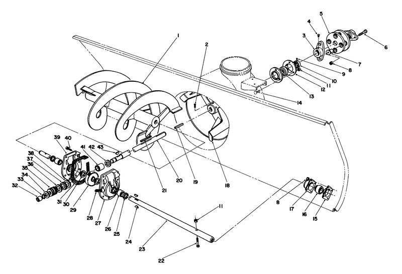 44in Snow Thrower Model No 30761 optional continued