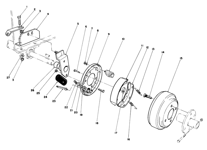 Brake Kit Model No 30758 optional