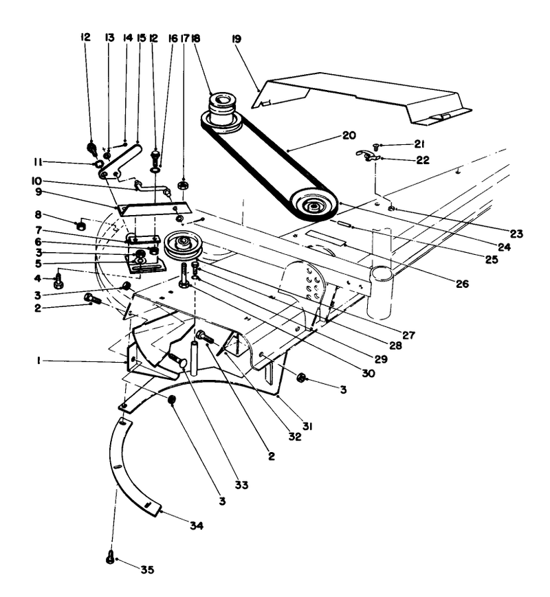 Grass Collection System Model No 30576 optional continued