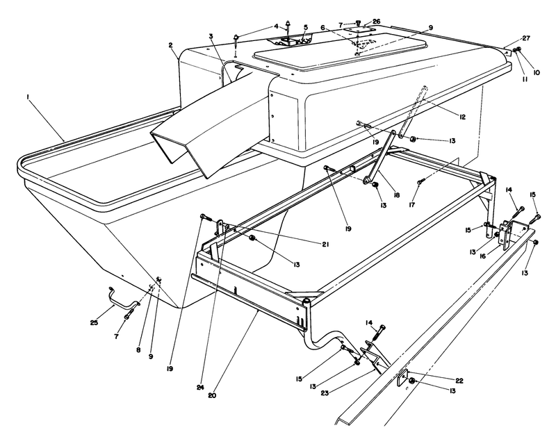 Grass Collection System Model No 30751 optional continued