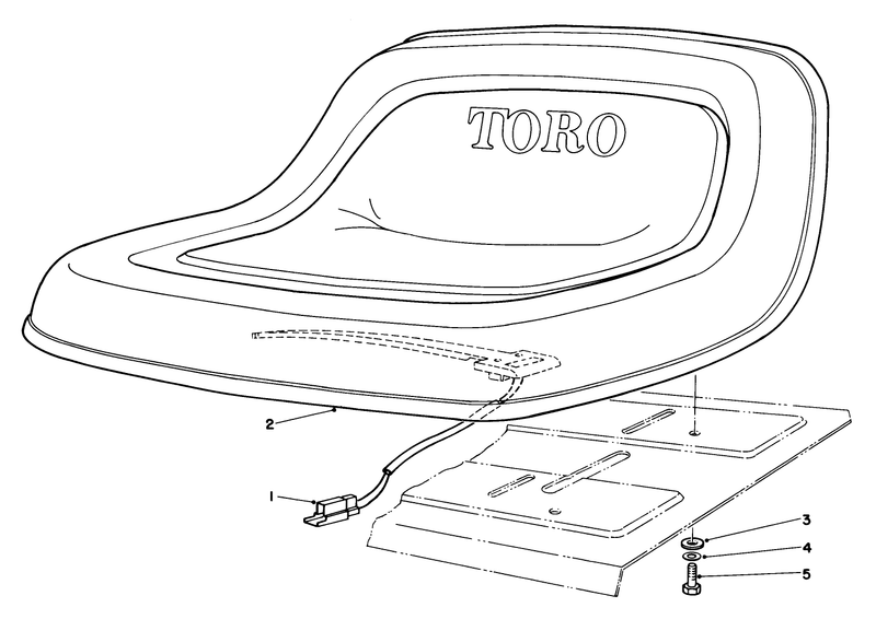 Seat Assembly No 55 8690 optional