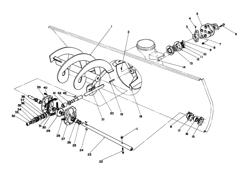 44in Snow Thrower Model No 30761 optional continued