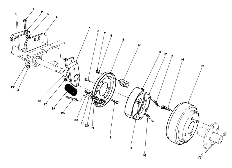 Brake Kit Model No 30758 optional