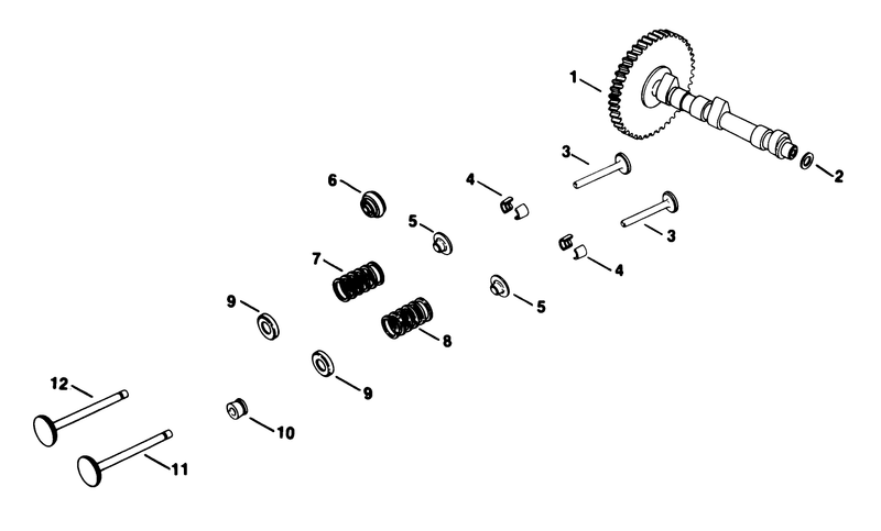 Camshaft and Valves Kohler