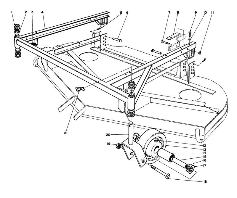 Cutting Unit Model No 30768 continued