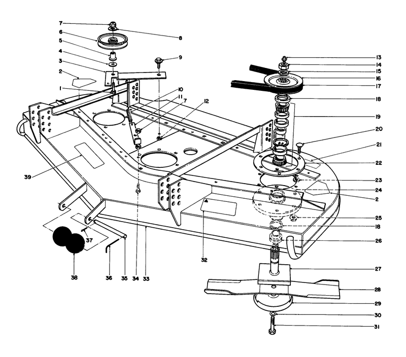 Cutting Unit Model No 30768