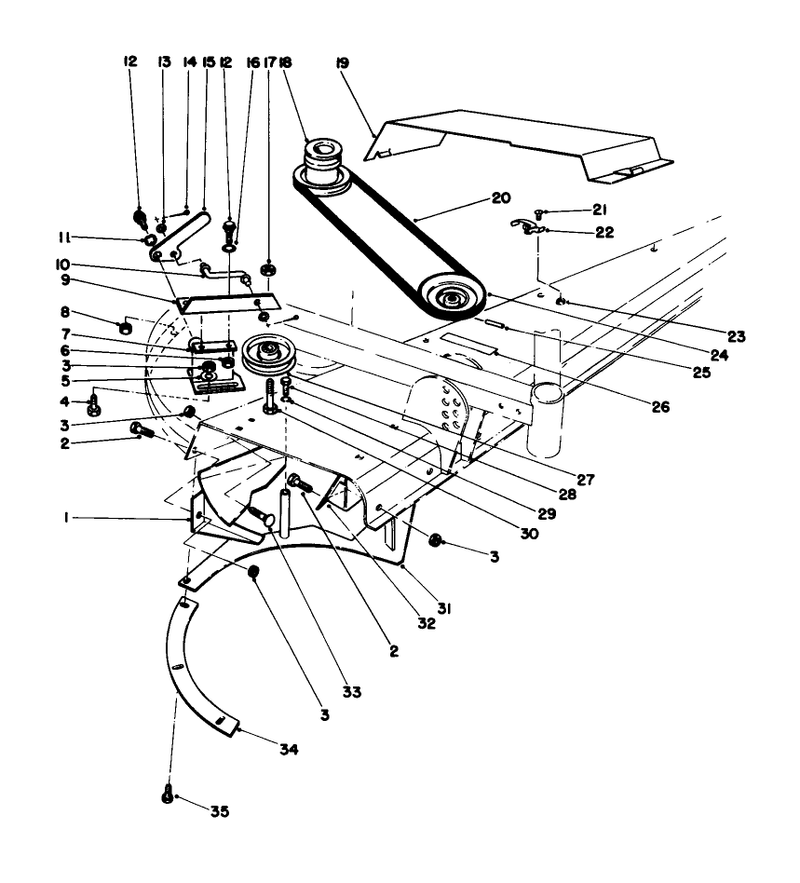 Grass Collection System Model No 30576 optional continued