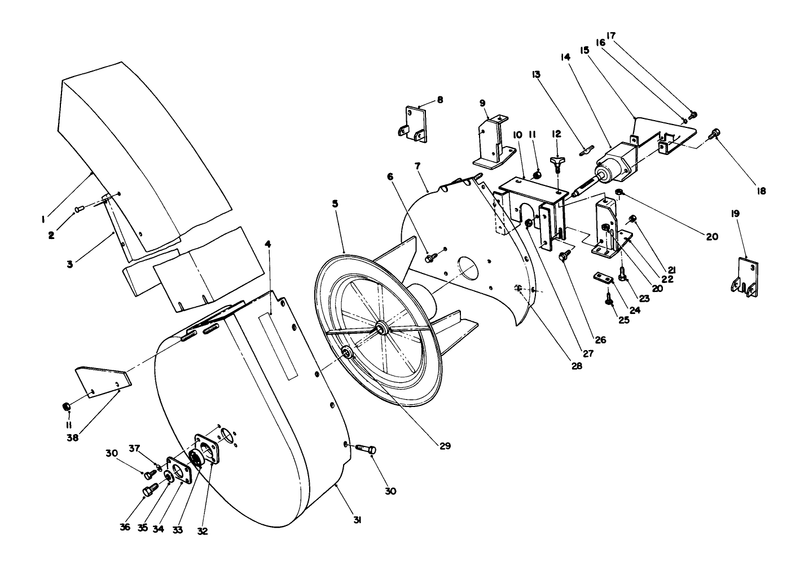 Grass Collection System Model No 30576 optional