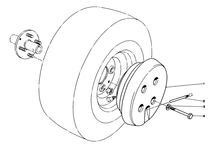 Wheel Weight Kit Model No 56 6620 optional for 44in Snow Thrower Model No 30761