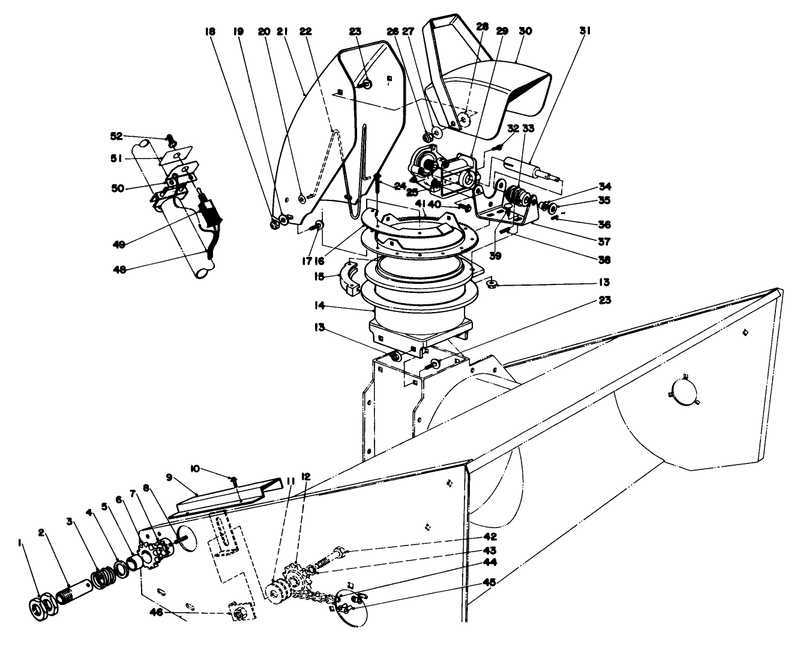 48in Snowthrower Model No 30570