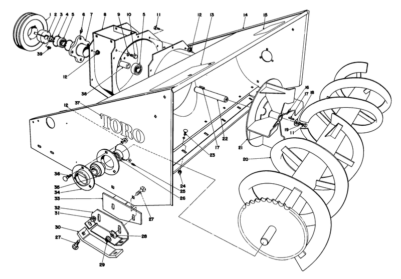 48in Snowthrower Model No 30570
