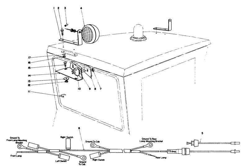 Cab Light Kit Model No 30581