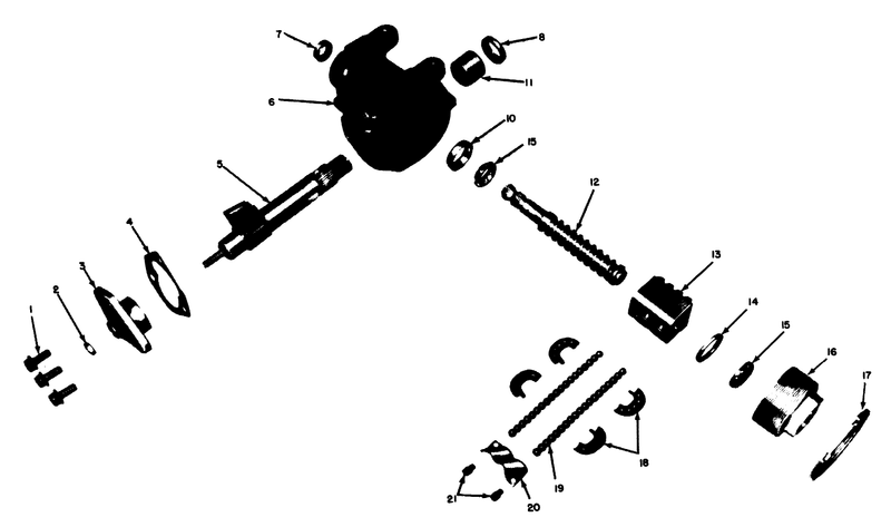 Steering Gear Assembly No 27 3290 52in Groundsmaster