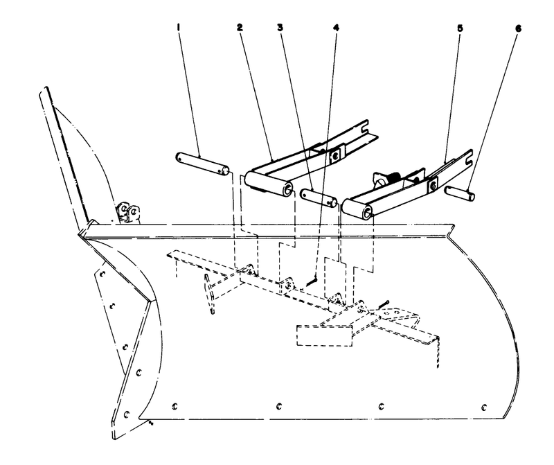 V Plow Installation No 30755 optional