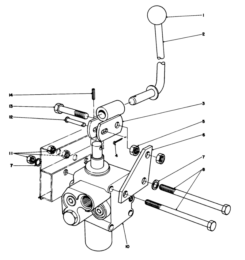 Valve And Lever Assembly