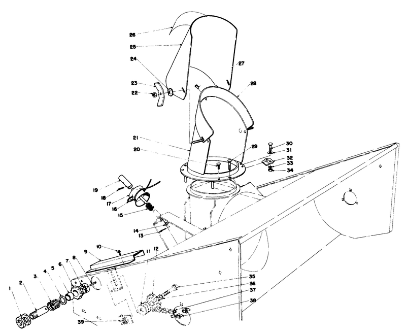 48in Snowthrower Model No 30515 continued