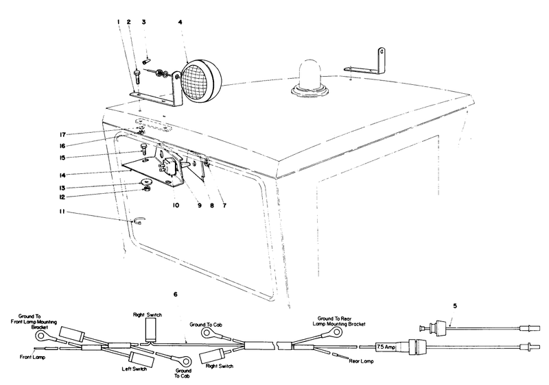 Cab Light Kit Model No 30501