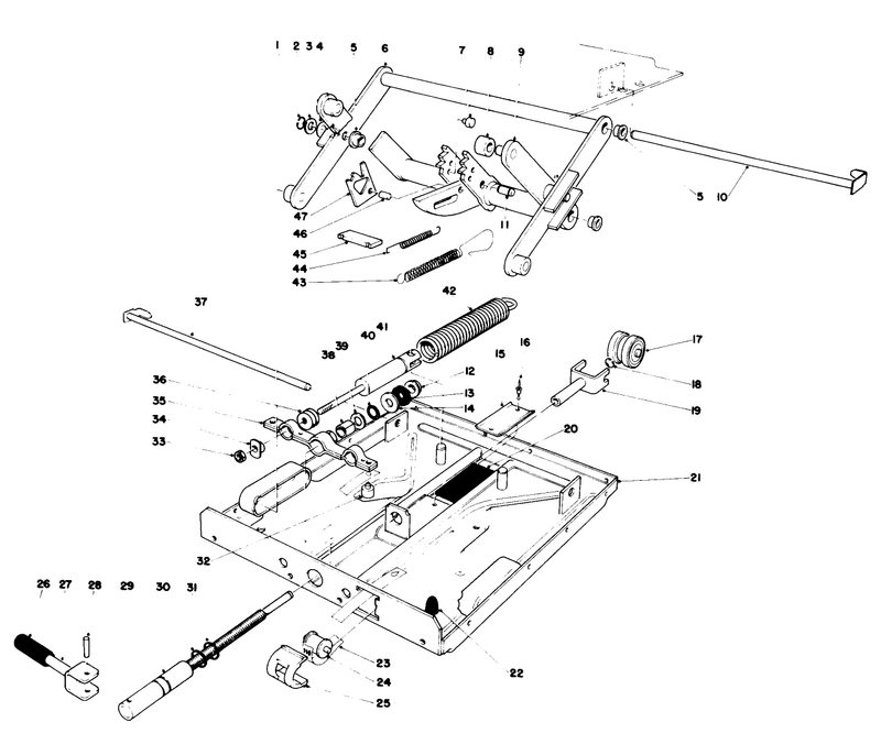 Deluxe Seat Kit Model No 30766 continued
