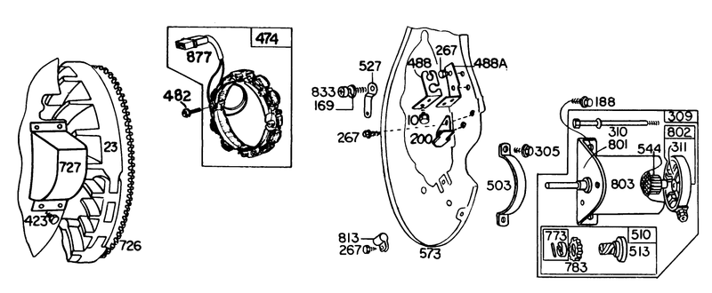 Engine Model No 326437 0262 01