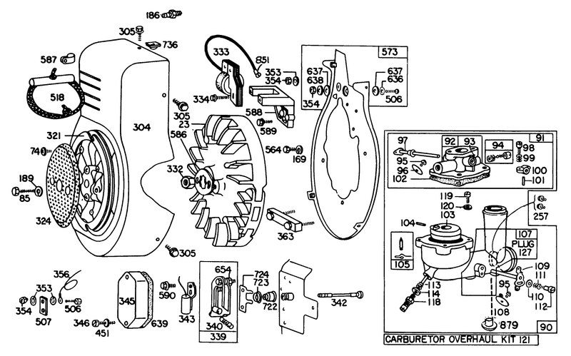 Engine Model No 326437 0262 01