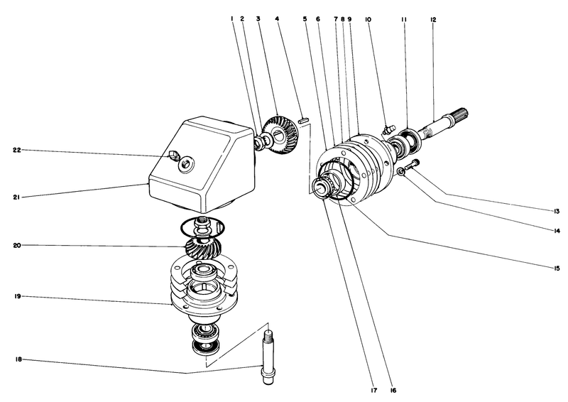 Gear Box Assembly 8 0909