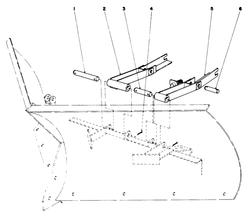 V Plow Installation No 30755 optional