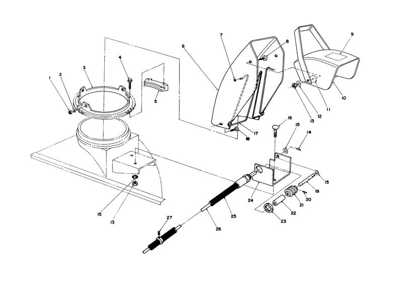 Chute Ring and Deflector Assembly