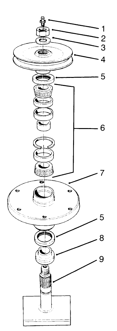 Drive Spindle Assembly No 27 0871
