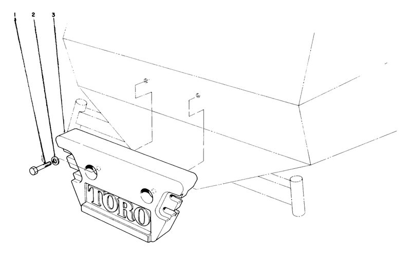 Cutting Unit Model No 30768 continued Rear Weight optional