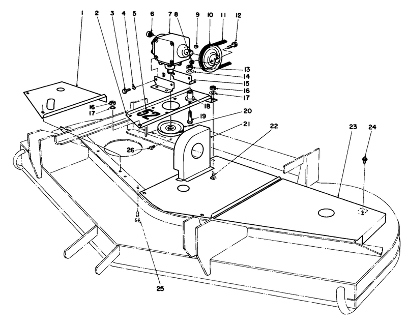 Cutting Unit Model No 30768 continued