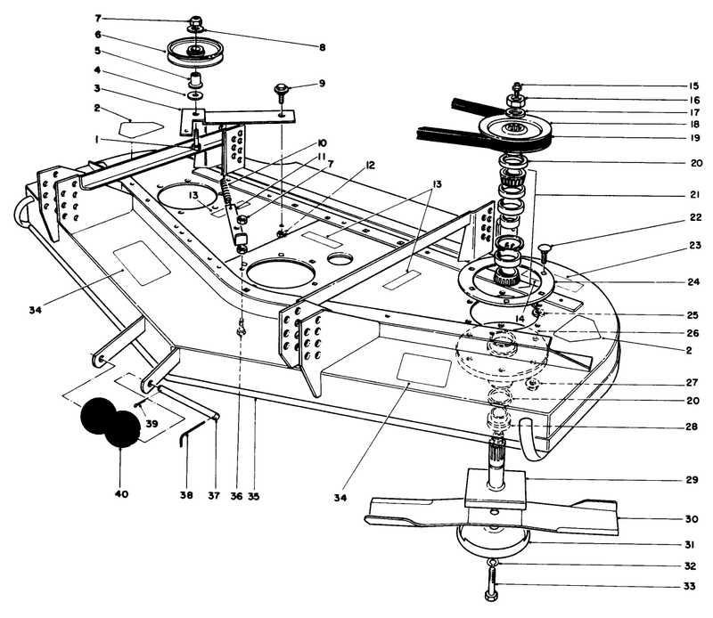 Cutting Unit Model No 30768