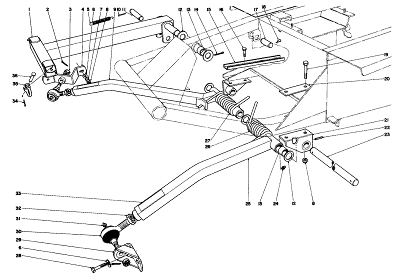 Push Arm Assembly