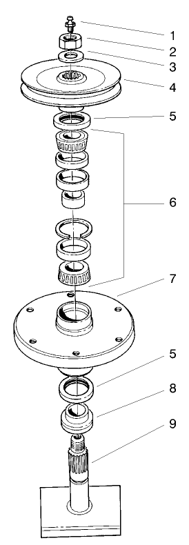 Drive Spindle Asm No 27 0871