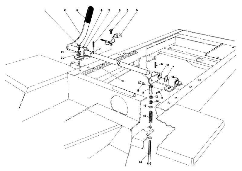 Power Take Off Lever Assembly