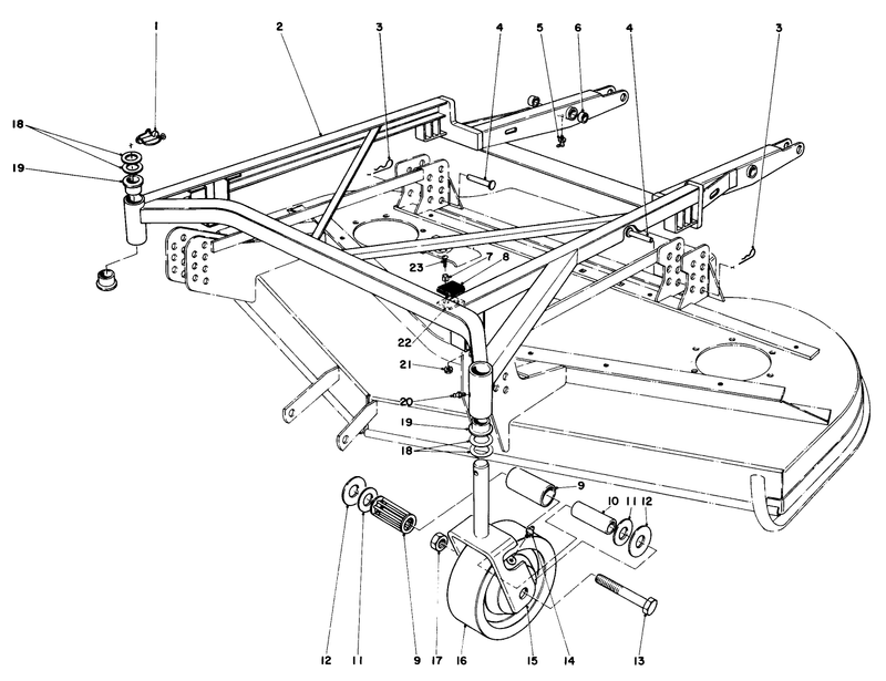 Cutting Unit Model No 30555 continued