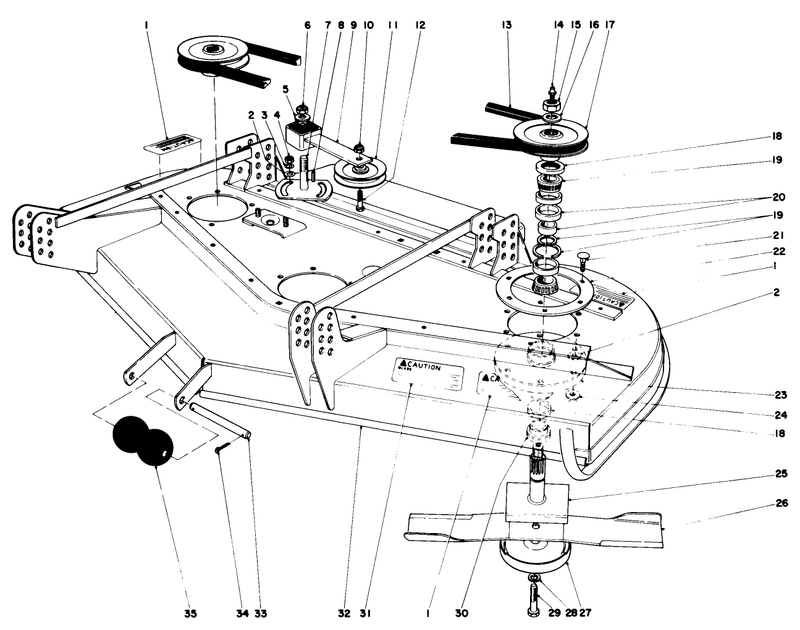 Cutting Unit Model No 30560