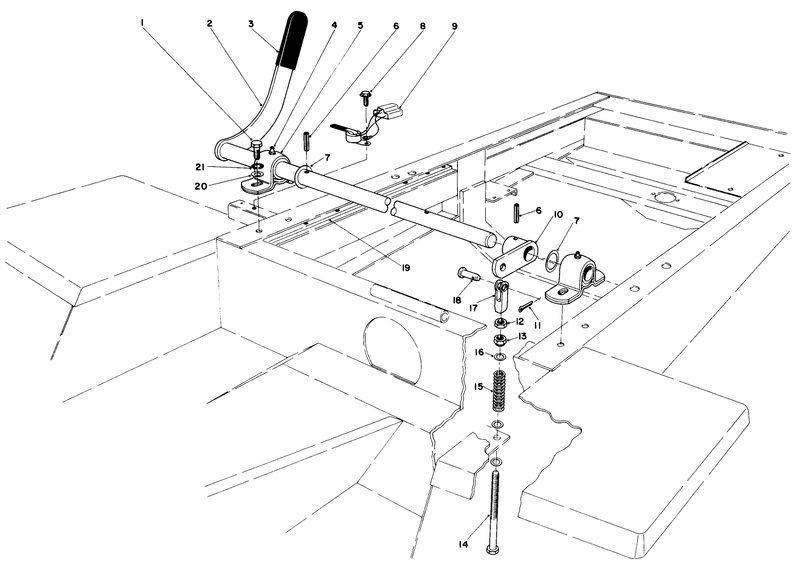 Power Take Off Lever Assembly