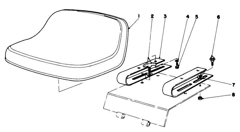 Standard Seat Kit Model No 30765