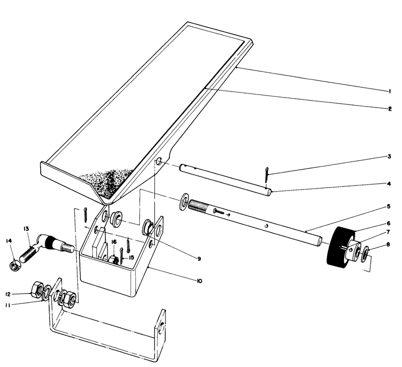 Traction Pedal Assembly