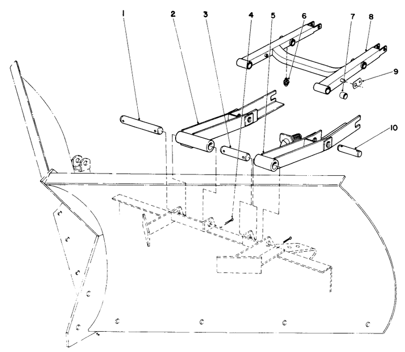 V Plow Installation No 30755 optional