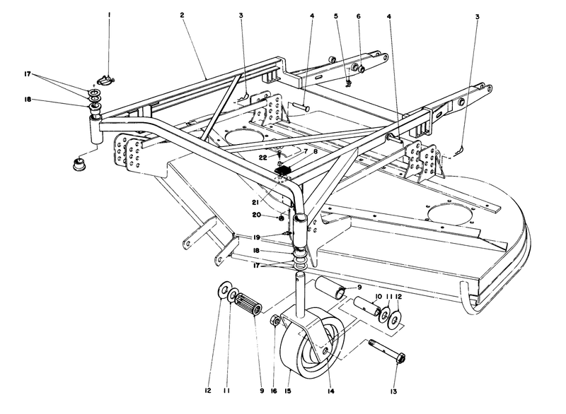 Cutting Unit Model No 30555 continued